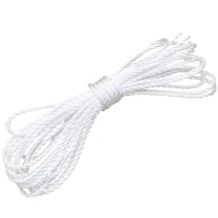 Outsunny Triangle 13x13x13ft Sun Sail Shade Garden UV Block Sunshade Outdoor Canopy Patio Lawn Shelter Cream White(m-9)