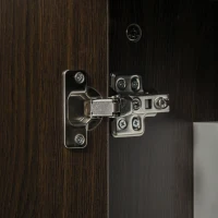 HOMCOM Kitchen Sideboard, Buffect Cabinet with Double Door Cupboard, 3 Drawers, Adjustable Shelf, Brown(m-9)