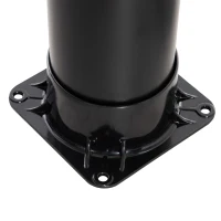 Outsunny 7 FT Solar Heated Shower with Free-Rotating Shower Head, Temperature Adjustment & Foot Shower, 2-Section Outdoor Shower for Backyard Poolside Beach Pool Spa, 9.2 Gallon(m-9)