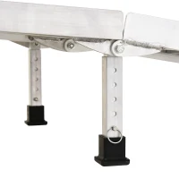 HomCom 10' Portable Traveling Convenient Mobility Ramp Carpeted Aluminum Side Walls Folding(m-11)