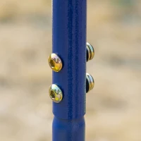 Outsunny Swing Set Outdoor for Kids, w/ Adjustable Height Seat, Basket Hoop, Glider(m-13)