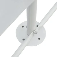 Outsunny 10 x 30ft Heavy Duty  Party Tent Gazebo Carport Camping Canopy (10 x 30ft) with Removable Sidewalls White(m-8)