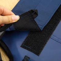 PawHut 36" x 30" Elevated Cooling Summer Dog Cot Pet Bed with Mesh Ventilation - Blue(m-11)