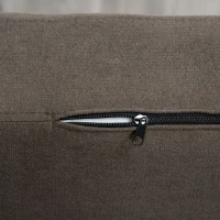 HOMCOM Folding Ottoman Sleeper, Convertible Fabric Bed, Brown(m-10)