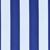 Outsunny 3-Person Porch Swing with Canopy, Patio Swing Chair, Outdoor Canopy Swing Bench with Adjustable Shade, Cushion and Steel Frame, Dark Blue(m-12)