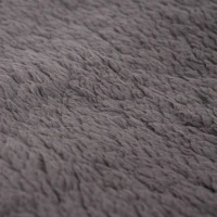 PawHut Two Tier Cat Bed for Indoor Living Room Pet Furniture Kitty Small Dog House Z Shaped with Padded and Plush Mat Grey(m-8)