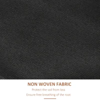 Outsunny 4-Tier Raised Garden Bed, Vertical Flower Pots Rack with Angle Adjustable Planter Boxes, Freestanding Elevated Wooden Plant Stand for Indoor Outdoor Use(m-7)