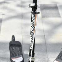 HOMCOM Y Fliker Lift Kids Scooter Outdoor Swing Wiggle Scooter Carving Scooter Black(m-8)