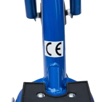 HOMCOM Adjustable Kids Pro Stunt Scooter Children Street Bike Bicycle Ride On with 12” Tire (Blue)(m-8)