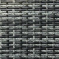 Outsunny 3pcs Outdoor Rattan Wicker Sofa and Chaise Lounge Set with Cushion Garden Patio Furniture Grey(m-9)