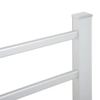 HOMCOM 6-Bar Aluminum Freestanding Electric Towel Warmer Drying Rack(m-14)