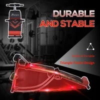 Soozier Sit Up Bench, Multifunctional Utility Fitness Equipment, Foldable Abdominal Training Workout with Elastic Rope, for Home Gym(m-6)