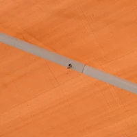 Outsunny 10’ x 20’  Party Tent Outdoor Event Camping Gazebo Canopy with 4 Removable Sidewalls (Coffee)(m-7)