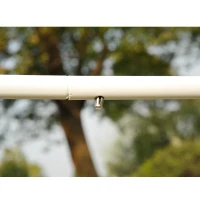 Outsunny 20ftx10ft Party Tent Gazebo Camping  Canopy Removable Walls Blue(m-9)