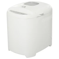 HOMCOM 2Lb Bread Maker, Non-Stick Bread Machine with Gluten Free Setting, 11 Menu, 2 Loaf Sizes, 3 Crust Colors, 13h Delay Timer, 1h Warming Function, 500W(m-11)