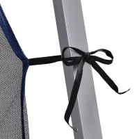 Outsunny 10'x10' Easy Pop Up Gazebo, Portable Foldable Canopy Tent with Carrying Bag for Outdoor Events, Blue(m-7)