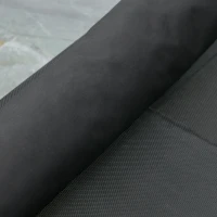 PawHut Elevated Dog Bed w/ Removable Pillow, Raised Pet Bed w/ Steel Frame & Breathable Mesh Fabric for Large Sized Dogs, Black(m-9)