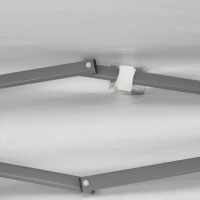 Outsunny 10' x 20' Outdoor Gazebo Pop Up Canopy Party Tent with Carrying Bag, Grey(m-9)