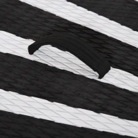 Soozier Inflatable Stand Up Paddle Board Ultra-Light Yoga SUP with Non-Slip Deck Pad, Premium Accessories, Waterproof Bag, Safety Leash and Hand Pump for Surfing, Touring and Fishing, Black(m-9)