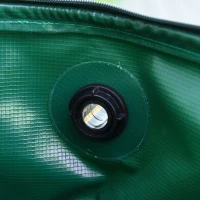 Outsunny 105 Gallon Collapsible Rain Barrel, Portable Water Storage Tank Rainwater Catcher Collection System with Filter Spigot Overflow Kit(m-8)