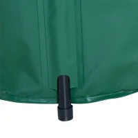 Outsunny 60 Gallon Collapsible Rain Barrel, Portable Water Storage Tank Rainwater Catcher Collection System with Filter Spigot Overflow Kit(m-7)