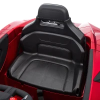 Aosom Ride On Car for Kids  6V Electric Ride-On Car with Parental Remote Control, 2 Speeds, LCD power indicator, Seat Belt (Red)(m-9)