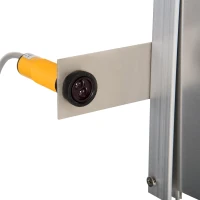 PawHut Automatic Chicken Coop Door with Timer, Light Sensor, Infrared Sensor, Multi-modes Weatherproof Chicken Door with Full Aluminum Body, 14V DC Power Supply, Silver(m-12)