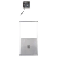 PawHut Automatic Chicken Coop Door with Timer & Light Sensor, Multi-modes Weatherproof Chicken Door with Full Aluminum Body, 6V DC Power Supply/Battery Powered, Silver(m-10)