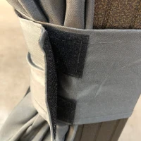 Outsunny 10'x12' Hardtop Gazebo with Mesh Curtains, Steel Slat Canopy, Outdoor Shelter for Patio, Garden, Dark Grey(m-9)