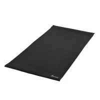 Soozier Multi-purpose Exercise Equipment Mat, Non-slip Treadmill Exercise Bike Floor Protection Mat, Gym Fitness Workout Mat, 7.2 x 3.9ft(m-2)