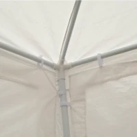 Outsunny 10'x30' Portable  Party Tent Outdoor Event Camping Gazebo Canopy with 5 Removable Sidewalls, White(m-10)