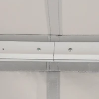 Outsunny 8' x 7' Retractable Sunshade Awning for the Patio with Easy Crank Design & Hardware Included, Gray(m-11)