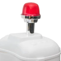 Aosom 6V Kids Motorcycle Dirt Bike Electric Battery-Powered Ride-On Toy Off-road Street Bike with Music & Horn Buttons, Stable 3-Wheel Design, & Rear Storage Space, White(m-13)