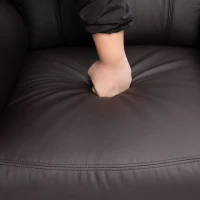 HOMCOM Electric Power Lift Recliner Chair w/ Remote, Brown(m-13)