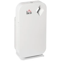 HOMCOM Air Purifiers Large Room 430sqft with 3-Stage Filtration System, Air Monitor, Air Cleaner with 3 Speeds(m-2)