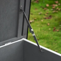 Pawhut Rabbit Hutch Wooden Bunny Cage Small Animal House w/ 2 Large Main Rooms, Pull Out Tray, Protection from UV Rays and Water, Grey(m-8)