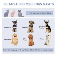 PawHut Pet Stairs for Miniature Dogs Hidden House, Cat Steps for Couch High Bed Sofa, Portable Puppy Stairs for Climbing with Handles, Non-Slip Carpet, Side Holes for Entry, White(m-7)