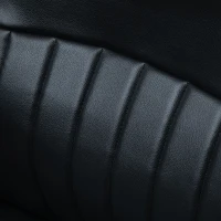 Vinsetto High Back Office Chair Swivel Executive PVC Leather Ergonomic Chair, Adjustable Height, Black(m-9)