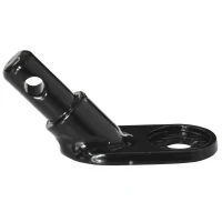 Aosom BikeTrailer Hitch, Steel Type 'B' Bicycle Trailer, Powder Coating, Durable and Sturdy, Cargo Hitch Coupler, for Cargo, Child and Pet Trailers, Black(m-4)