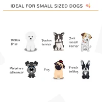 Pawhut Wooden Dog Gate Stepover Panel  Indoor Foldable Pet Fence Folding Safety Barrier (Black)(m-6)