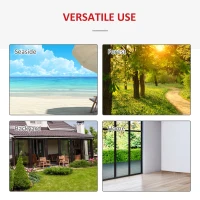 Outsunny 130" x 47" Hammock with Stand, Outdoor Hammock Camping Bed, Freestanding Lounge Chair with Wooden Frame Cotton Fabric for Outdoor Indoor, White, Teak(m-7)