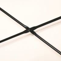 HOMCOM L-Shaped Home Office Desk Corner PC Table Computer Workstation with Storage Shelf, Cord Holes, Black(m-9)