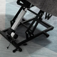 HOMCOM Power Lift Chair, Electric Recliner for the Elderly, Compact Living Room Chair with Side Pocket & Remote Control, Gray(m-14)