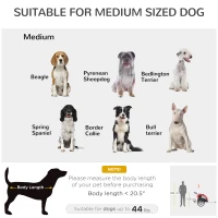 Aosom Elite II 2-in-1 Pet Dog Bike Trailer Jogger with Suspension, Red(m-4)