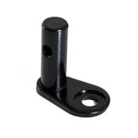 Aosom Steel Bike Trailer Hitch, Bike Trailer Attachment, Cycling Adapter Accessories Type 'A' Hitch Connector with Quick Release for Cargo, Child and Pet Trailers(m-1)