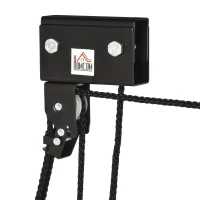 Soozier Kayak Canoe Hoist Lift for Garage or Storage in Shop 110 lb. Working Capacity(m-7)