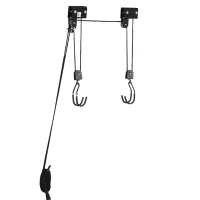 Soozier Kayak Canoe Hoist Lift for Garage or Storage in Shop 110 lb. Working Capacity(m-2)
