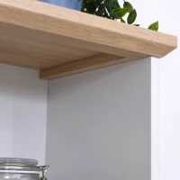 HOMCOM 71" Kitchen Pantry Buffet Server Hutch Storage Sideboard Bookcase with Drawers & Cabinets for Living Room Cabinet Console(m-11)