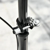 Qaba Kids/Adult Drifting Scooter 3 Wheels Scooter Foldable Child Tri Speeder Slider Swing Drifter Winged Push Motion Kickboard Height Adjustable for Age 6+ Black(m-9)