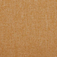 HOMCOM 54" Loveseat Sofa for Bedroom, Modern Love Seats Furniture, Upholstered Small Couch for Small Space, Yellow(m-8)